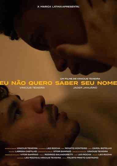 I Don't Wanna Know Your Name Poster