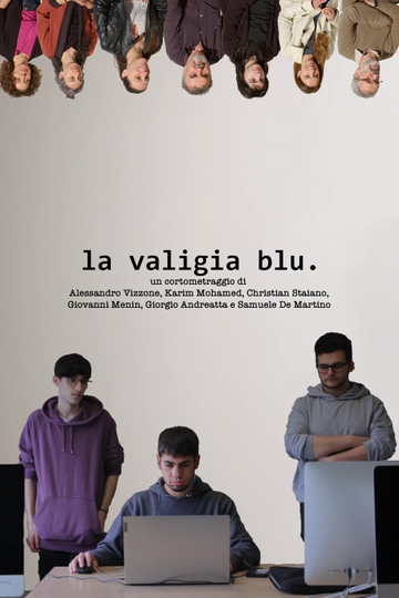 la valigia blu. Poster