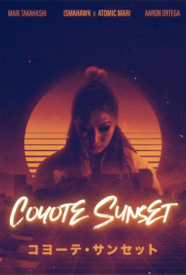 Coyote Sunset Poster