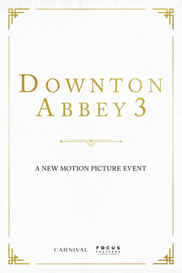 Downton Abbey 3 Poster