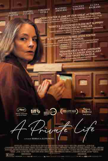 A Private Life Poster
