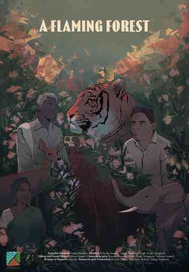 A Flaming Forest Poster