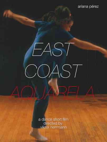 East Coast Aquarela Poster