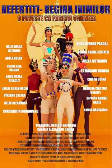 Nefertiti the Queen of Hearts Poster