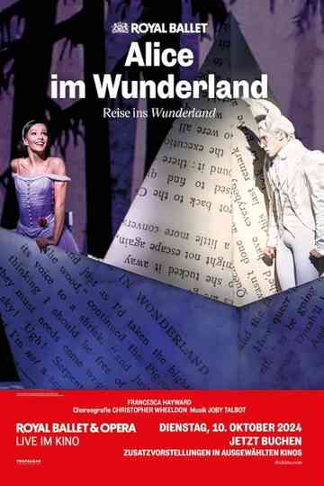 ROH Live 2024/25: Alice im Wunderland Poster