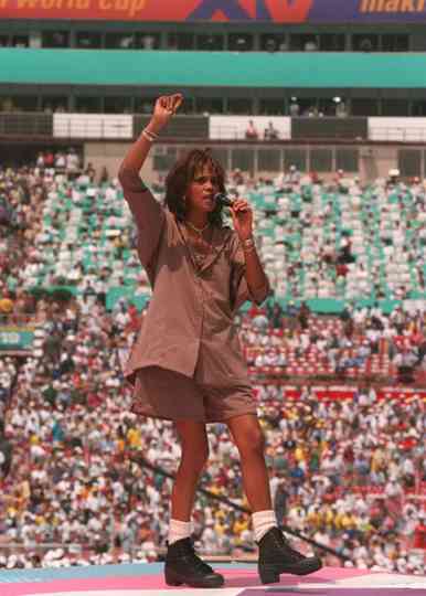 Whitney Houston - 1994 FIFA World Cup Closing Ceremony Poster