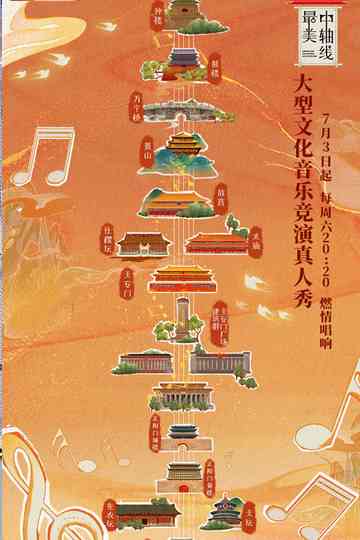 Singing for the Central Axis of Beijing Poster