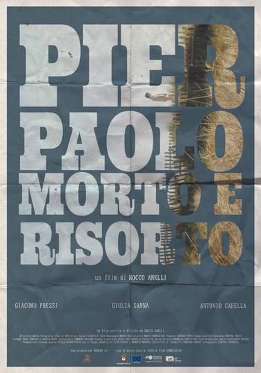 Pier Paolo morto e risorto Poster