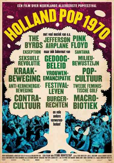 Holland Pop 1970 Poster