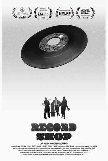 Record Shop Poster