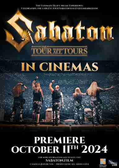 Sabaton – The Tour to End All Tours Poster
