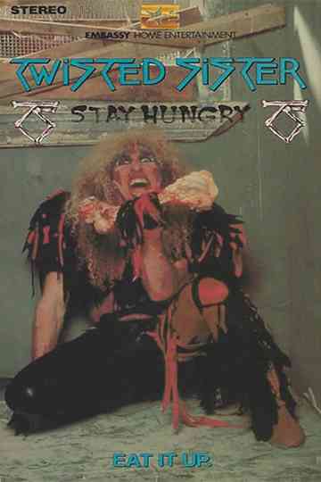 Twisted Sister Stay Hungry Tour Poster