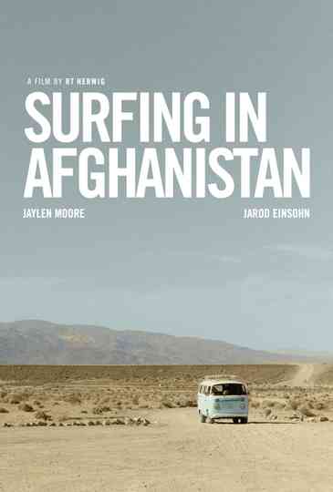 Surfing in Afghanistan Poster