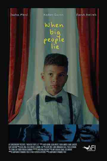 When Big People Lie Poster