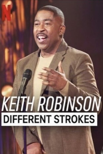 Keith Robinson: Different Strokes Poster