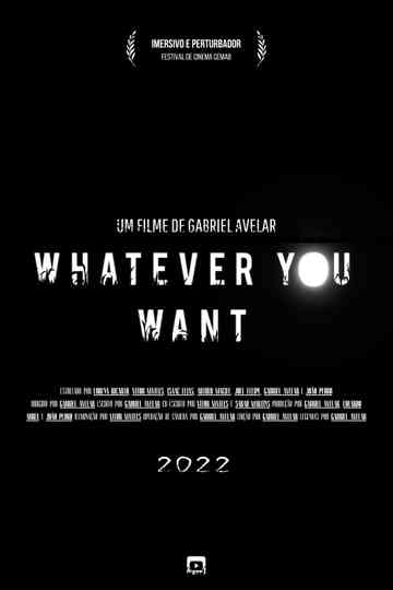 Whatever You Want Poster