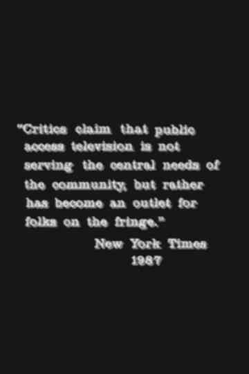 Public Access Gibberish Poster