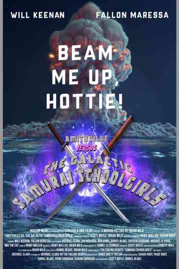 Amityville Versus Galactic Samurai School Girls From Outer Space Poster