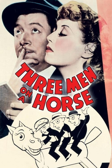 Three Men on a Horse Poster