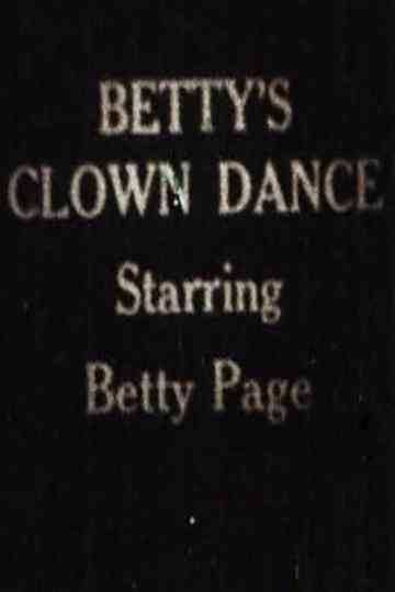 Betty's Clown Dance Poster