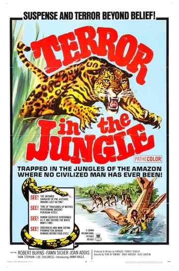 Terror in the Jungle Poster