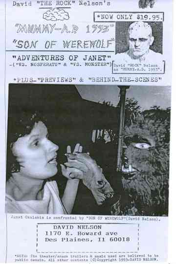 The Adventures of Janet: Janet vs Werewolf Poster