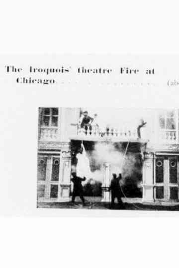 Incendie du Théâtre Iroquois à Chicago Poster