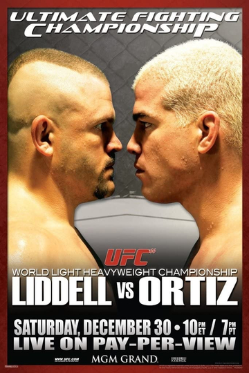 UFC 66 Liddell vs Ortiz Poster