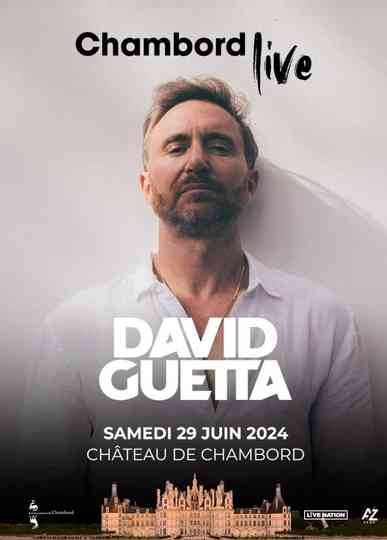 David Guetta, live à Chambord Poster