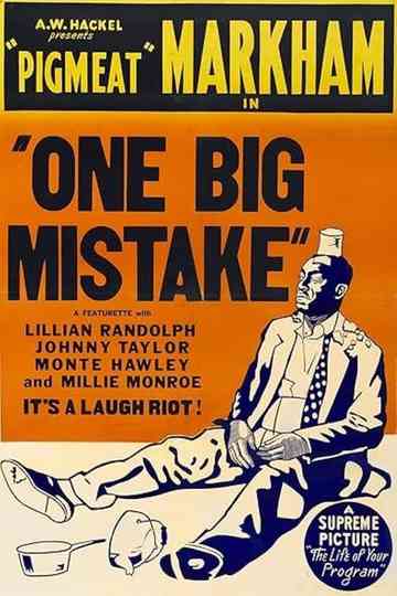 One Big Mistake Poster