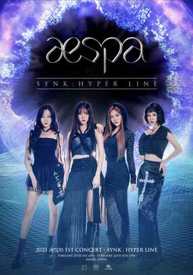 aespa LIVE TOUR 2023 'SYNK: HYPER LINE' Poster