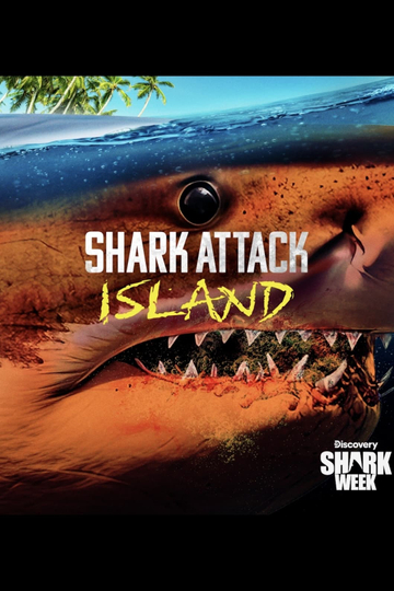 Shark Attack Island Poster