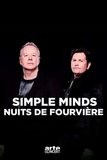 Simple Minds - Nuits de Fourvière 2024 Poster