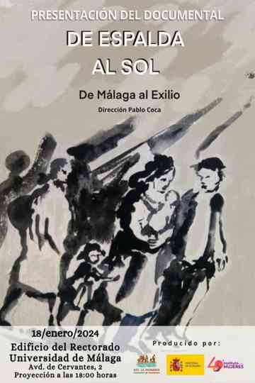 De espalda al sol Poster