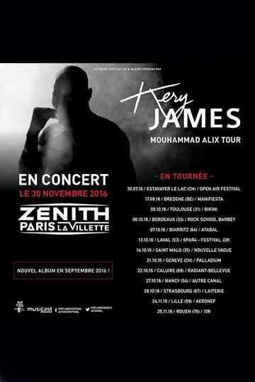 Kery James : Mouhammad Alix Tour Live Poster