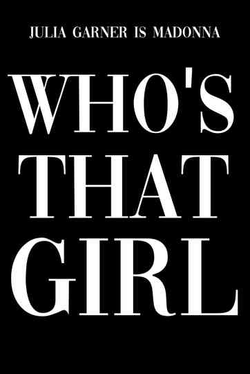 Who's That Girl Poster