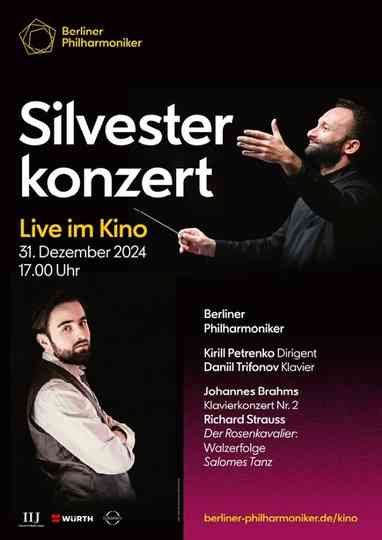 Berliner Philharmoniker: Silvesterkonzert 2024/25 Poster