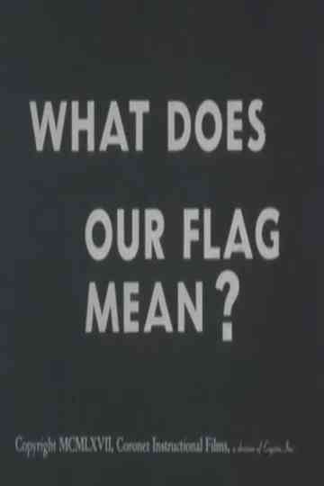 What Does Our Flag Mean? Poster