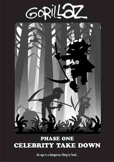 Gorillaz | Phase One: Celebrity Take Down Poster