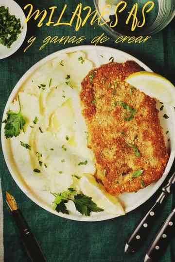 Milanesas y ganas de crear Poster