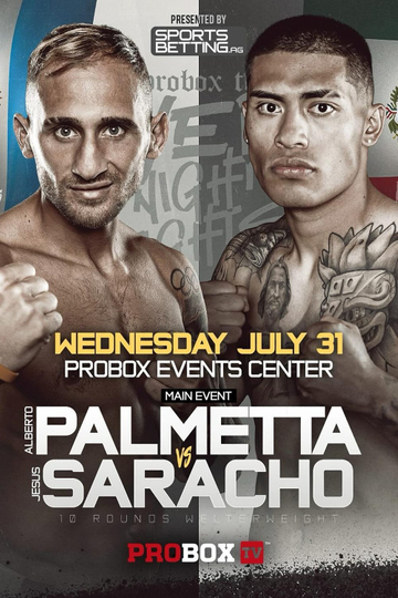 Alberto Palmetta vs. Jesus Saracho Poster