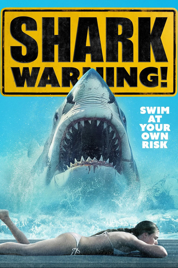 Shark Warning Poster