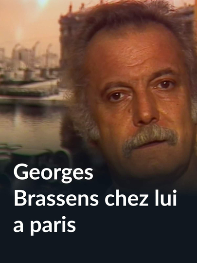 Georges Brassens chez lui à Paris