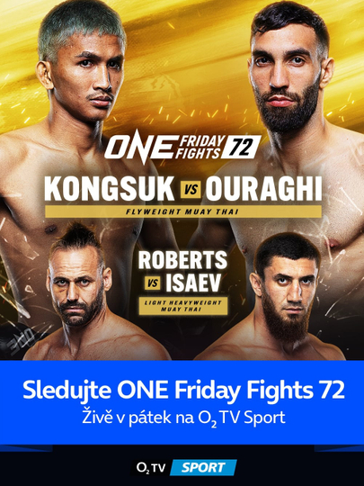 ONE Friday Fights 72: Kongsuk vs. Ouraghi Poster