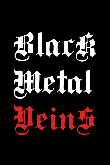 Black Metal Veins Poster