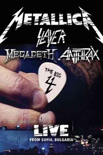 Anthrax - The Big Four - Live from Sofia, Bulgaria Poster
