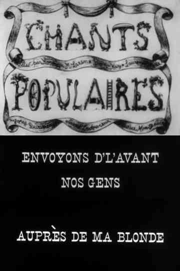 Chants populaires nº 2 Poster