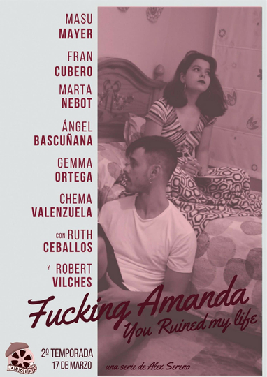 Fucking Amanda. You Ruined my Life Poster