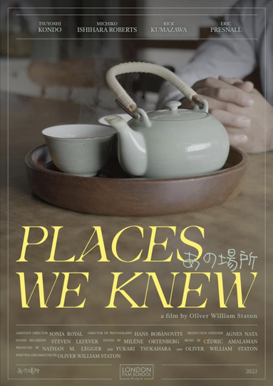 Places We Knew Poster