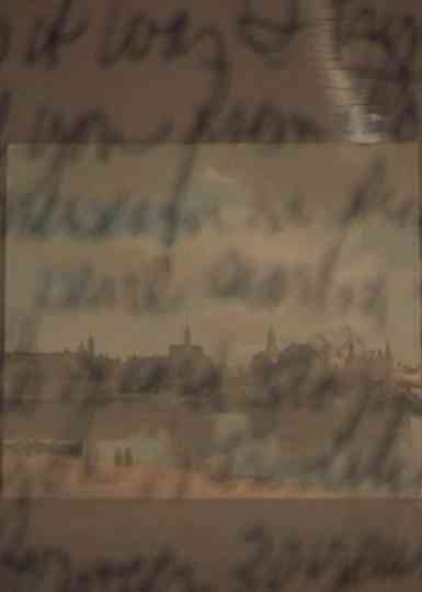 Delft dans le lointain Poster